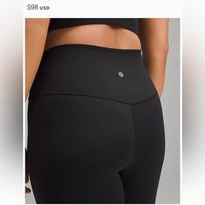 NWT LuLulemon size 8 align HR pants 28”